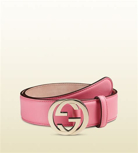 pink gucci belt cheap|gucci light pink leather belt.